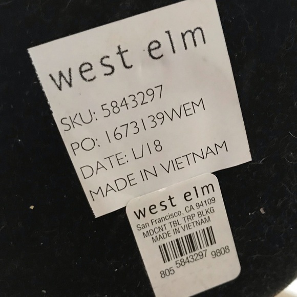 West Elm Mid Century Lamp - Picture 3 of 8